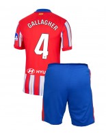 Atletico Madrid Conor Gallagher #4 Domácí dres pro děti 2024-25 Krátký Rukáv (+ trenýrky)